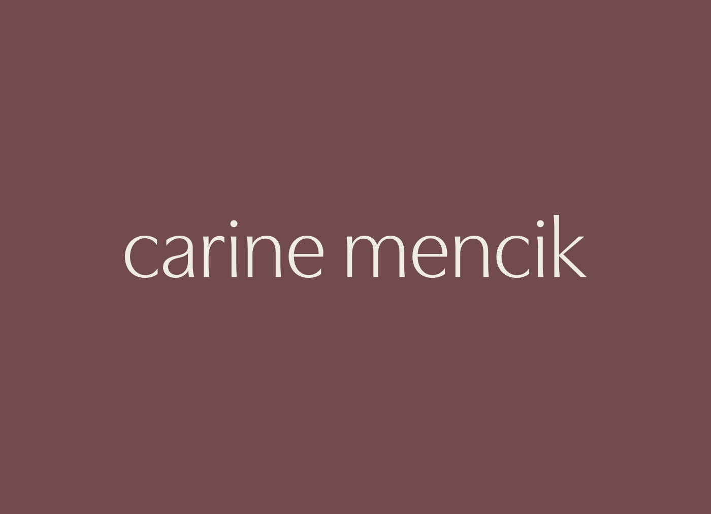 Carine Mencik