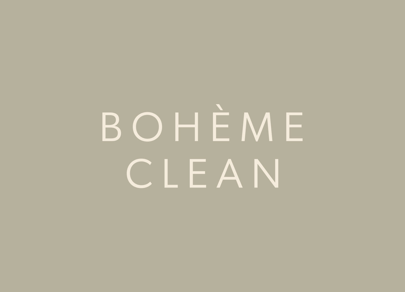 Bohème Clean