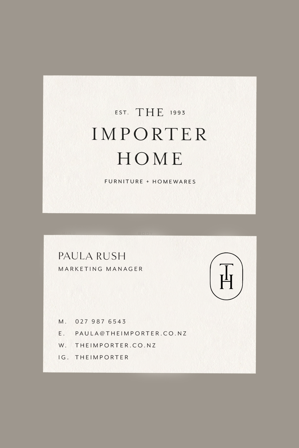 The Importer Home